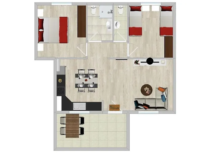 Feriehus Melisa 7 Poreč